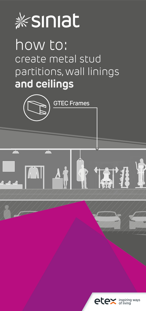 Create Metal Partitions, Wall Linings and Ceilings - How to brochure