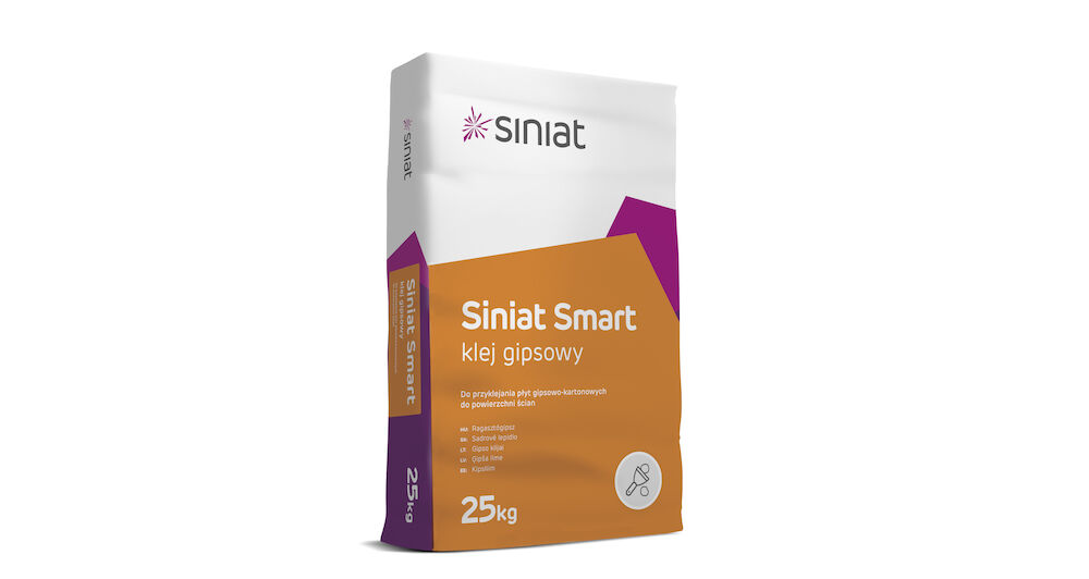 Клей для гіпсокартону Siniat Smart