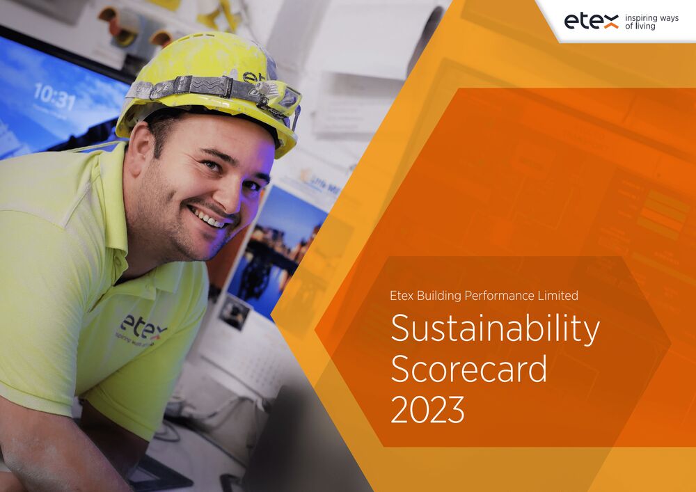 Etex Building Performance - Sustainability Scorecard 2023